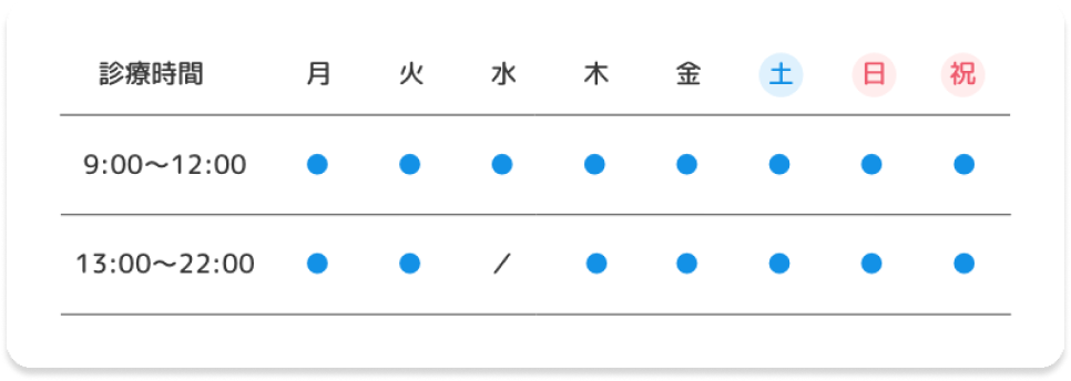 営業時間